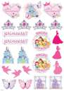 Disney Princess Edible Icing Character Icon Sheet